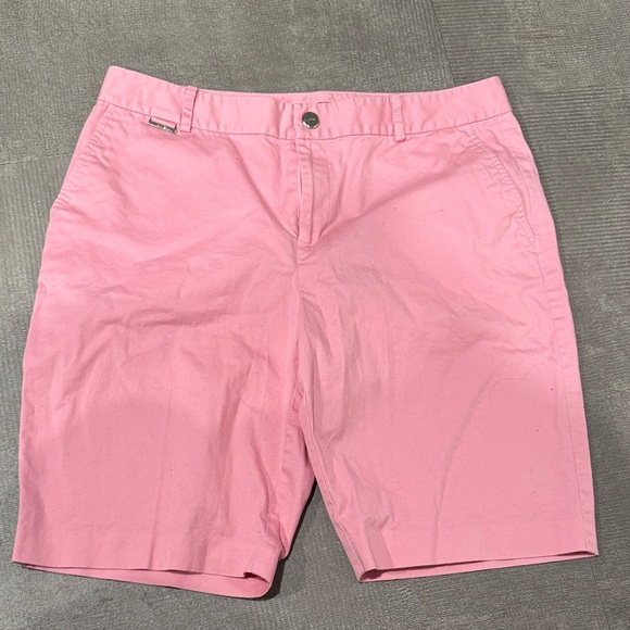 Ralph Lauren Pants - Ralph Lauren Women Pink Cotton Shorts 10P